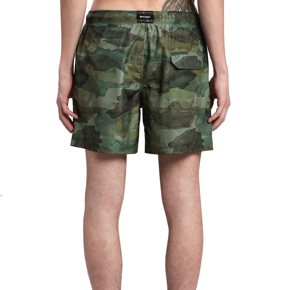 Palm Angels Camouflage Swim Shorts Palm Angels
