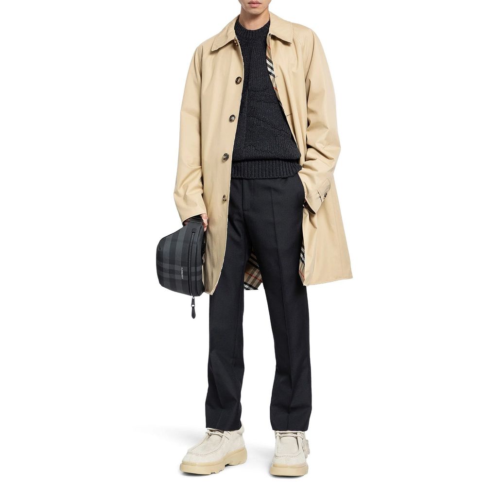 Burberry Reversible Gabardine Car Coat Burberry