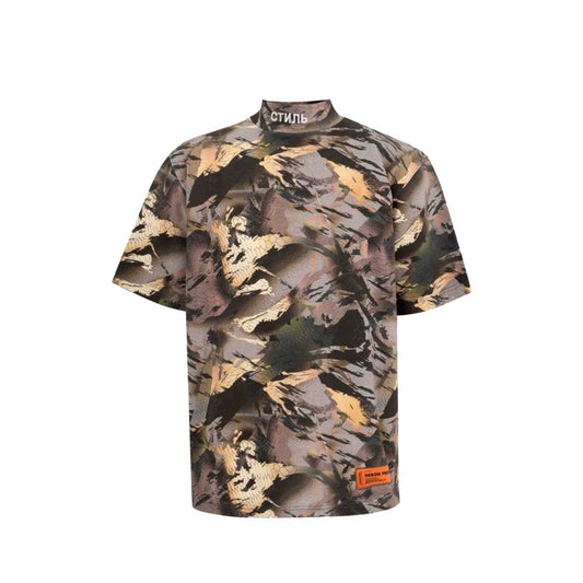 Heron Preston Camouflage Print T-shirt Heron Preston