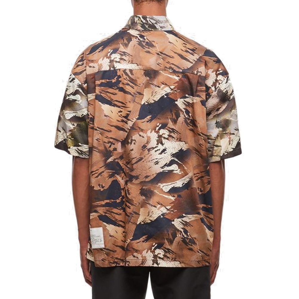 Heron Preston Camouflage Popline Shirt Heron Preston