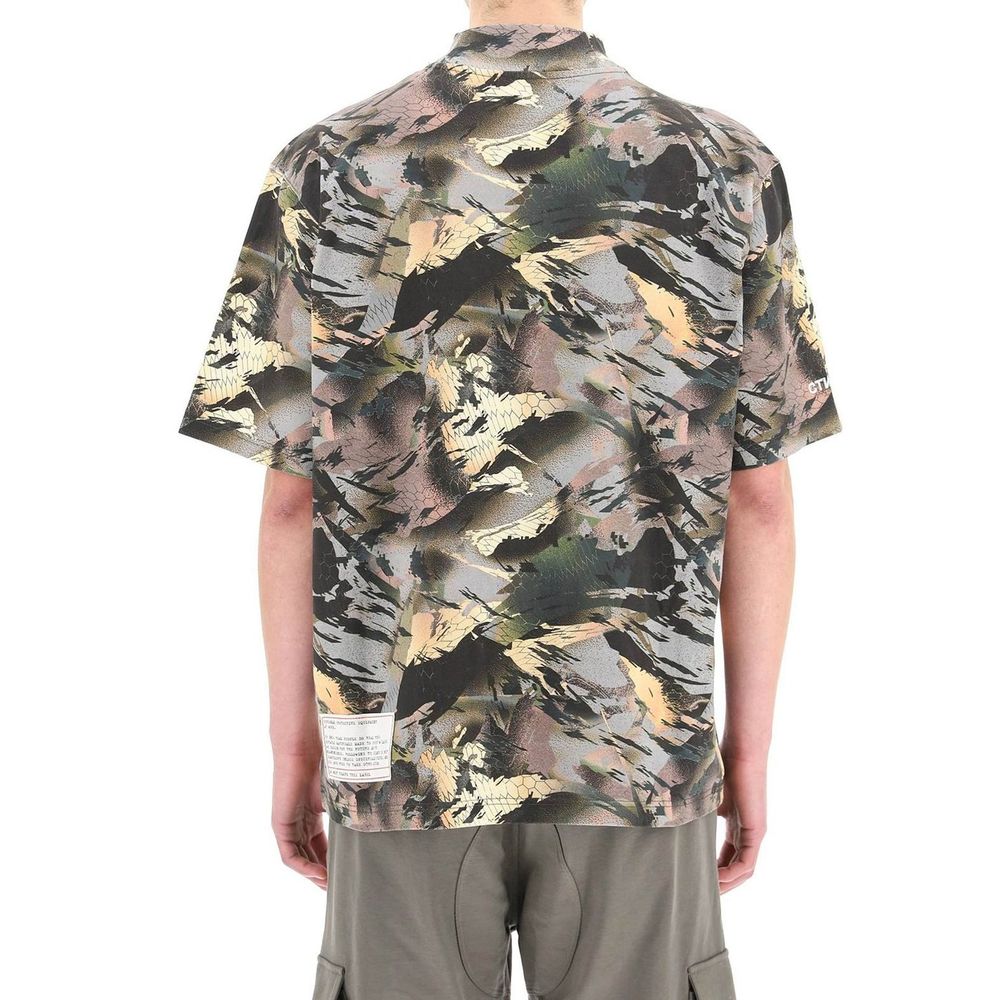 Heron Preston Camouflage Print T-shirt Heron Preston