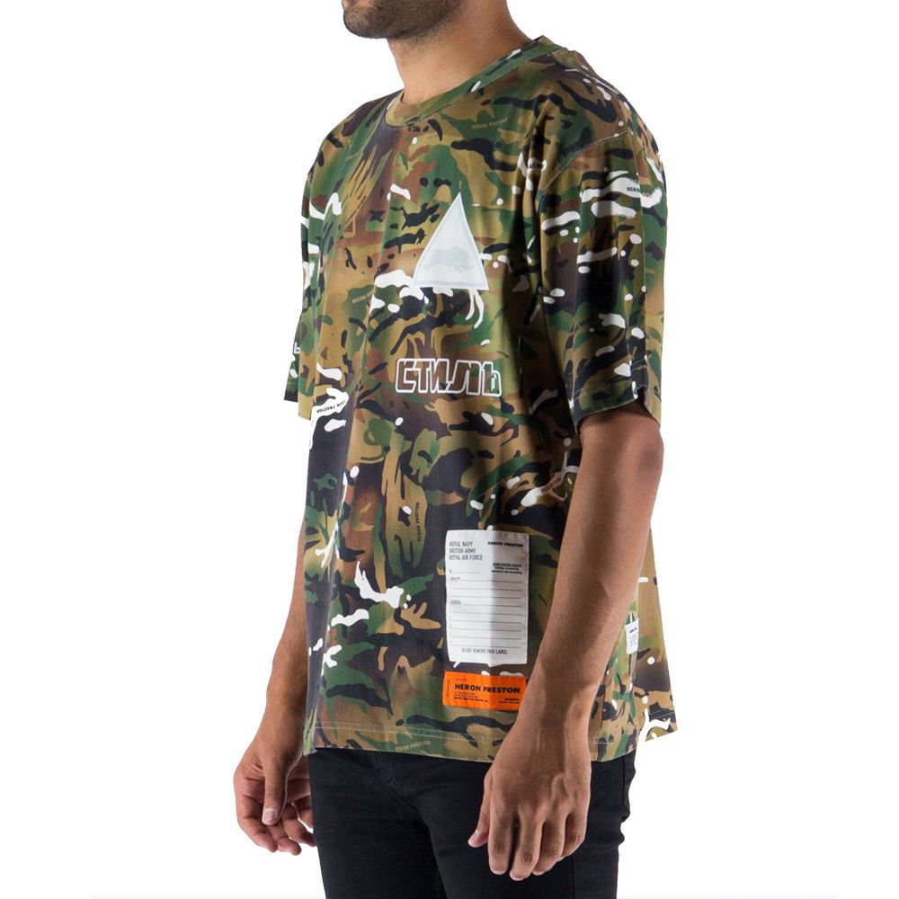 Heron Preston Camouflage T-shirt Heron Preston