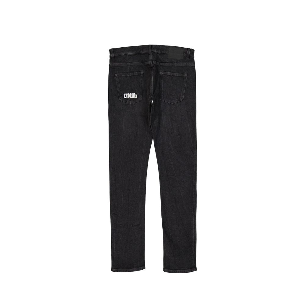 Heron Preston Cotton Denim Slim Jeans Heron Preston