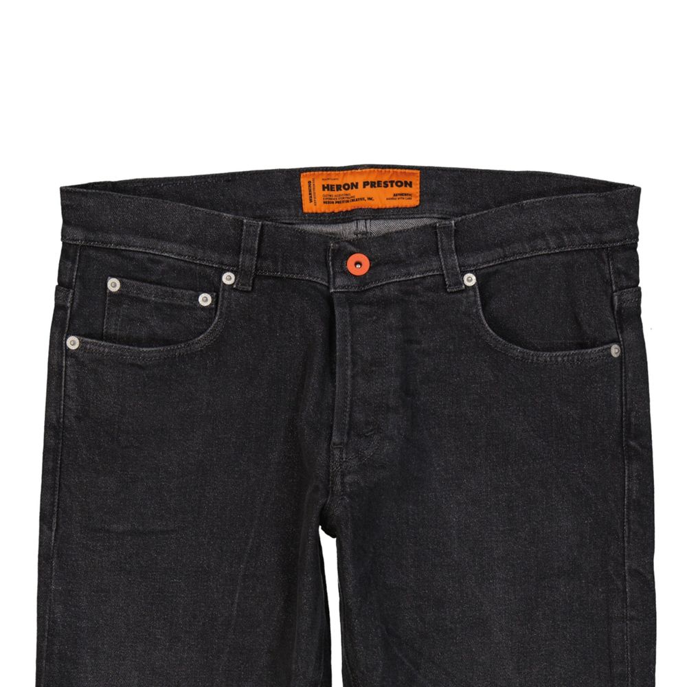 Heron Preston Cotton Denim Slim Jeans Heron Preston