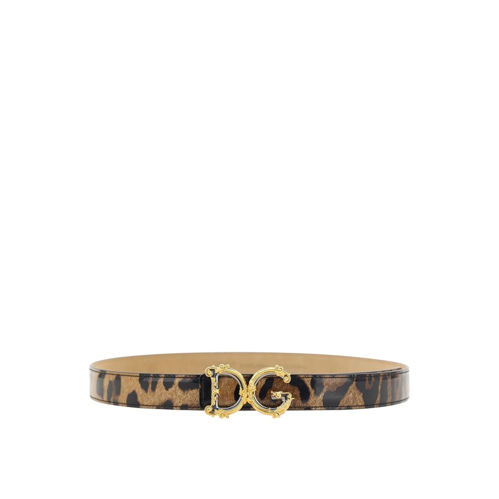 Dolce & Gabbana Leather Logo Belt Dolce & Gabbana