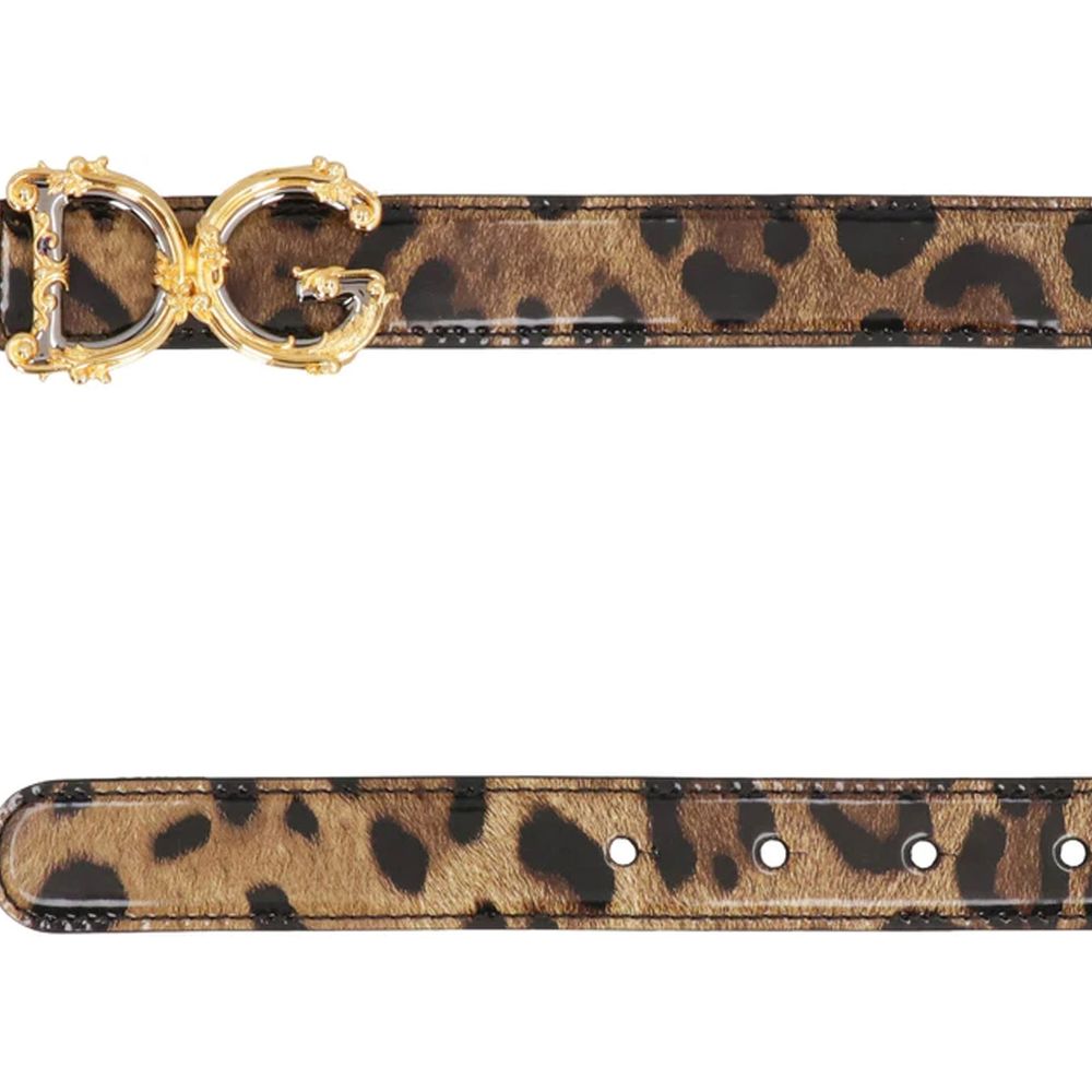 Dolce & Gabbana Leather Logo Belt Dolce & Gabbana