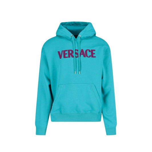 Versace Cotton Logo Sweatshirt Versace