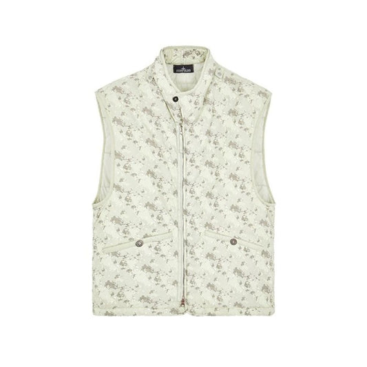Stone Island Printed Brushed Gilet Stone Island