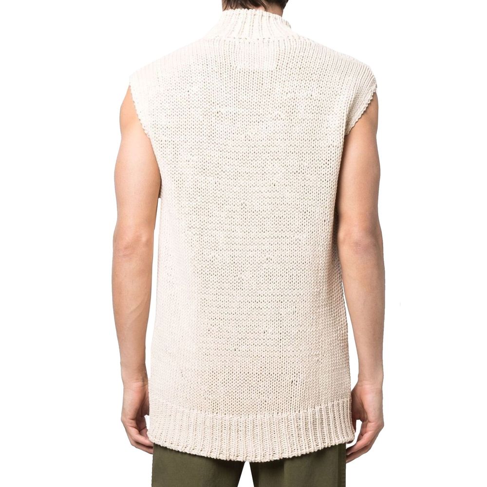 Jil Sander Slogan Print Vest Pullover Jil Sander