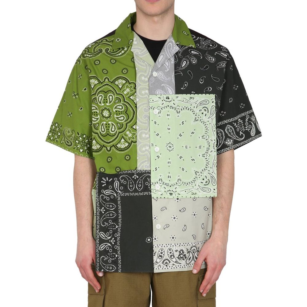 Kenzo Patchwork Cotton Shirt Kenzo