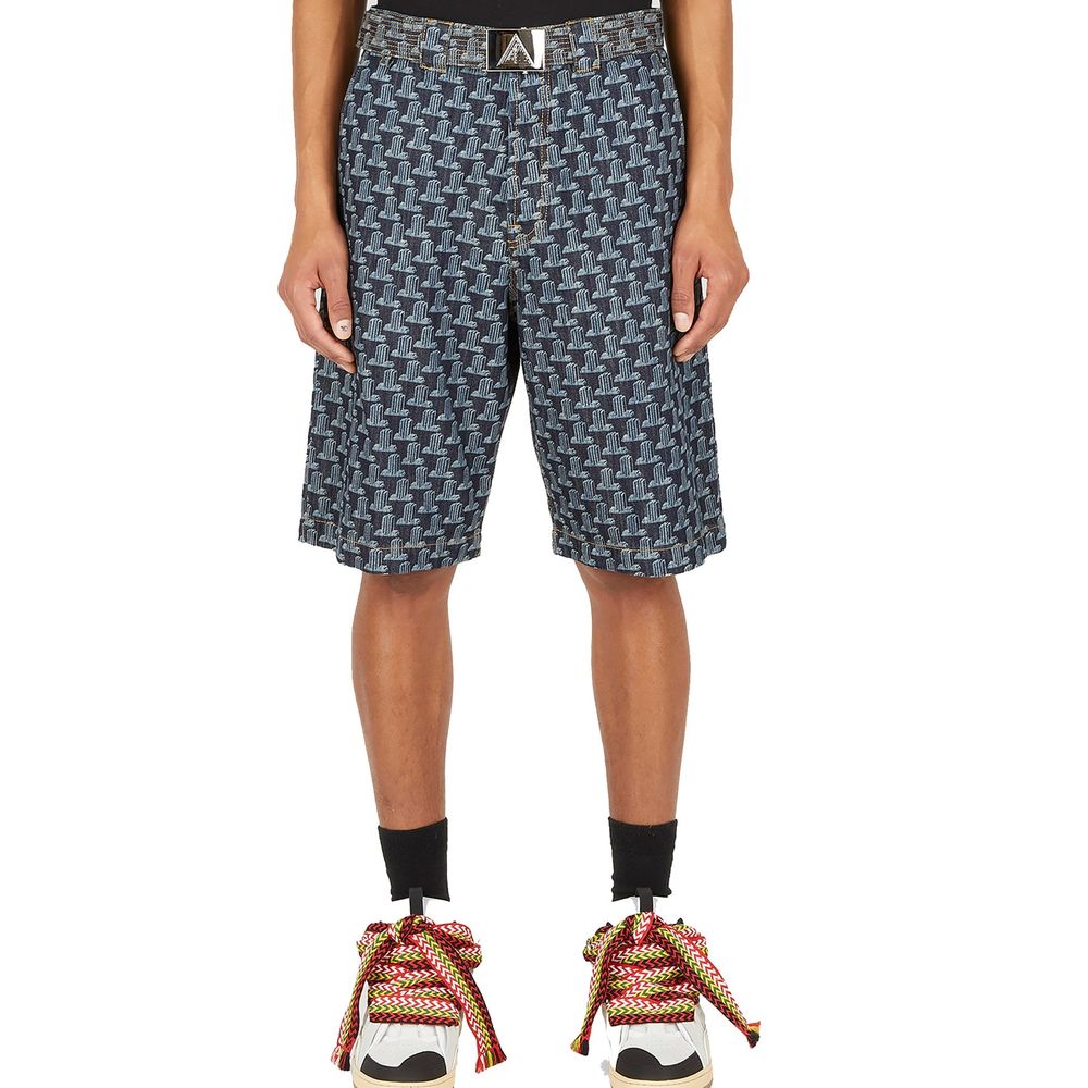 Lanvin Column Monogram Shorts Lanvin