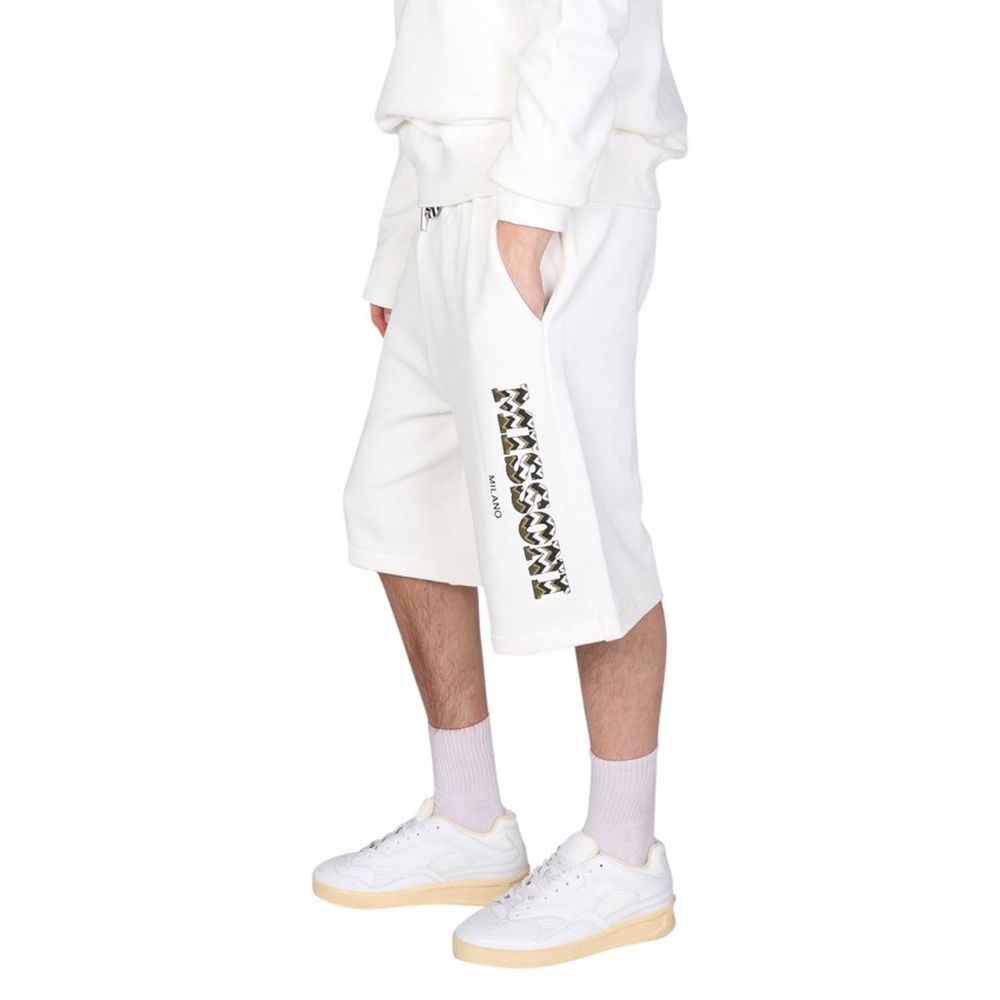 Missoni Cotton Logo Shorts Missoni