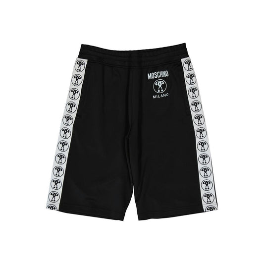 Moschino Couture Contrasting Band Shorts Moschino Couture