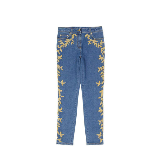 Moschino Couture Cotton Denim Jeans Moschino Couture