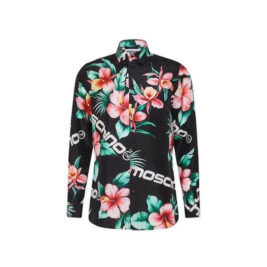 Moschino Couture Silk Printed Shirt Moschino Couture