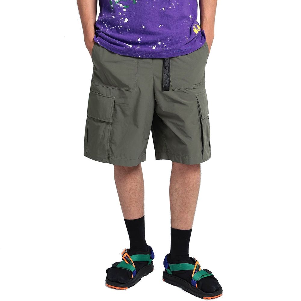 Off-White Bermuda Shorts Off-White