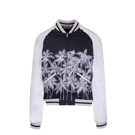 Palm Angels Casual Printed Bomber Palm Angels