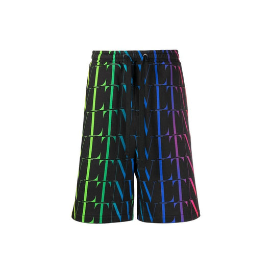 Valentino Garavani VLNT Jersey Bermuda Shorts Valentino