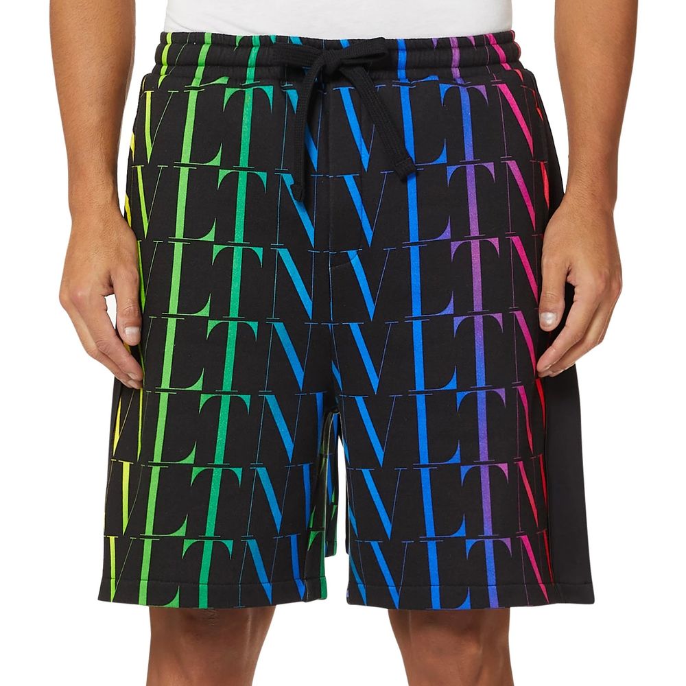 Valentino Garavani VLNT Jersey Bermuda Shorts Valentino