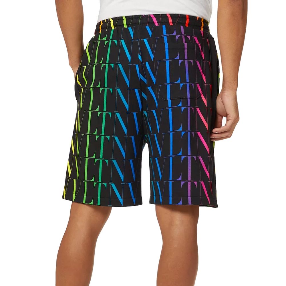 Valentino Garavani VLNT Jersey Bermuda Shorts Valentino