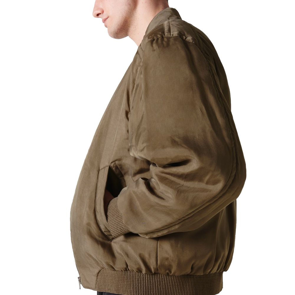 Saint Laurent Twill Teddy Bomber Jacket Saint Laurent