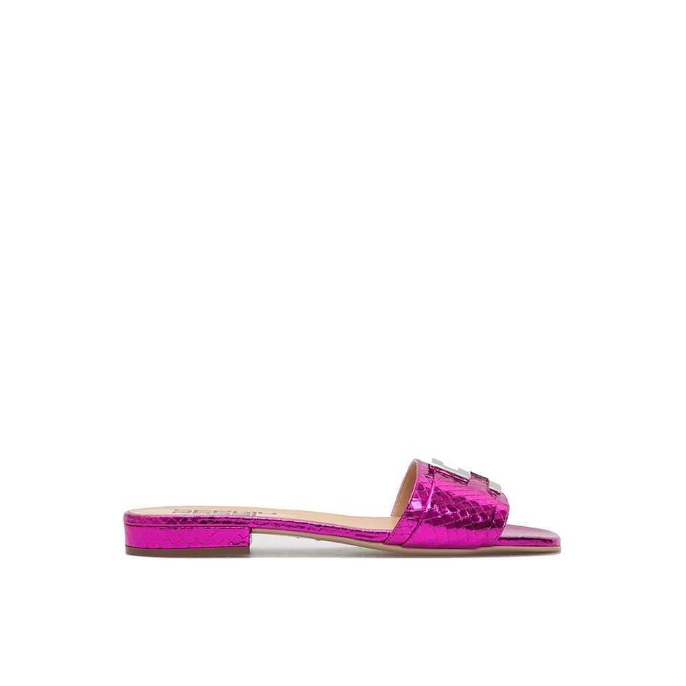 Sergio Rossi Multicolor Calfskin Sandals
