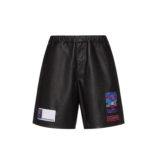 Valentino Leather Shorts Valentino