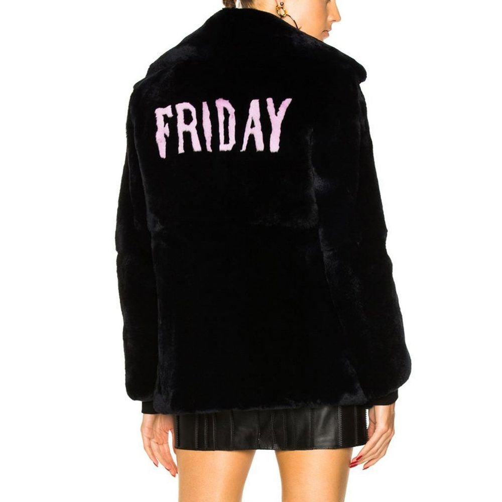 Alberta Ferretti Friday Rabbit Fur Jacket Alberta Ferretti
