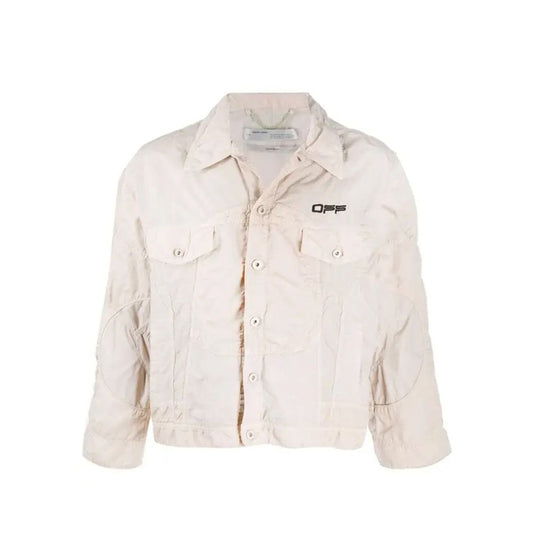 Off-White Logo Windbreaker Bomber Jacket Off-White