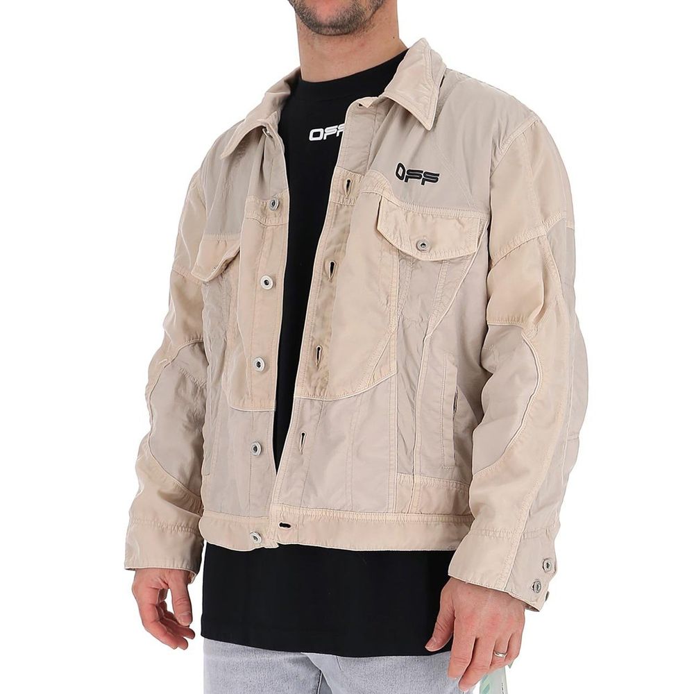 Off-White Logo Windbreaker Bomber Jacket Off-White