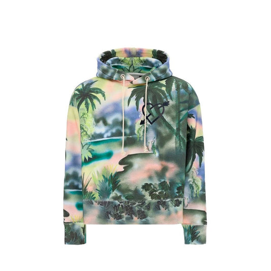 Palm Angels Cotton Hooded Sweatshirt Palm Angels