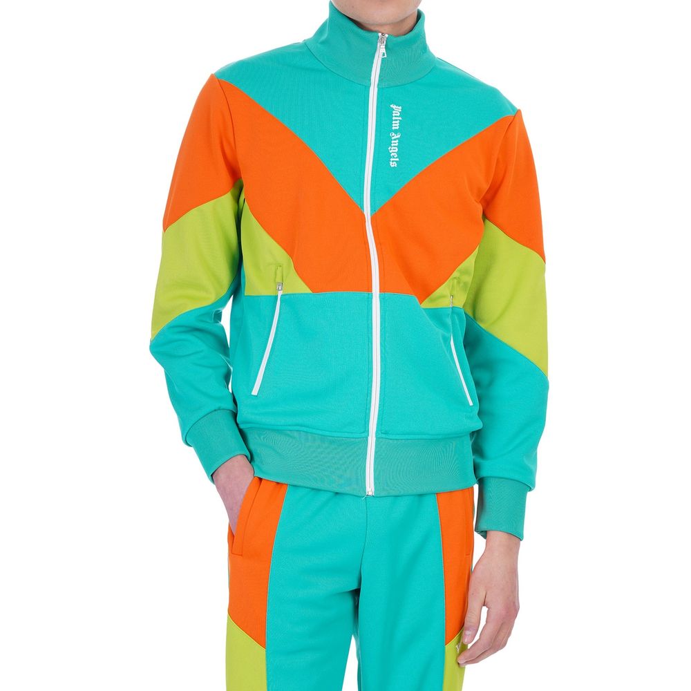 Palm Angels Colour-Block Bomber Palm Angels