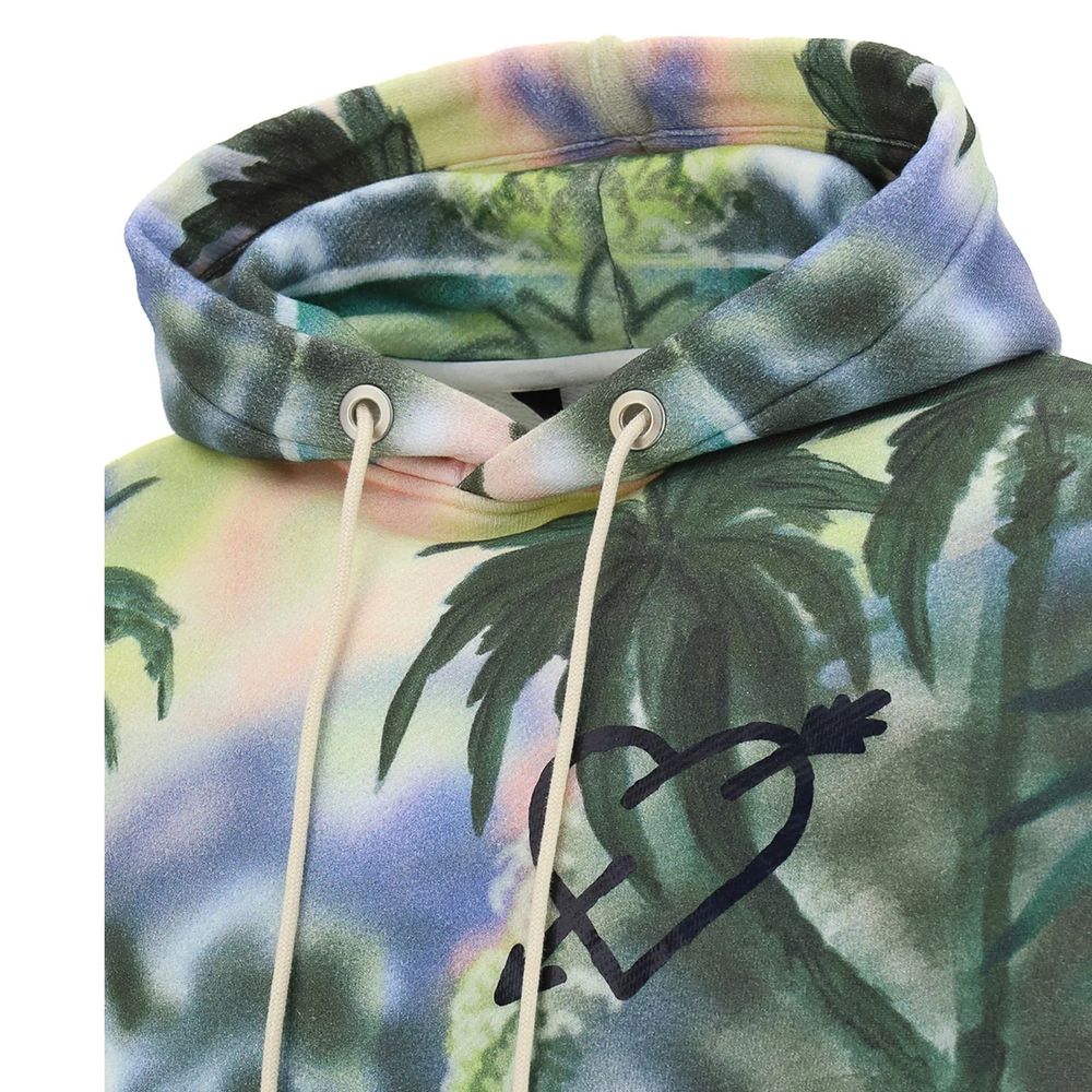 Palm Angels Cotton Hooded Sweatshirt Palm Angels