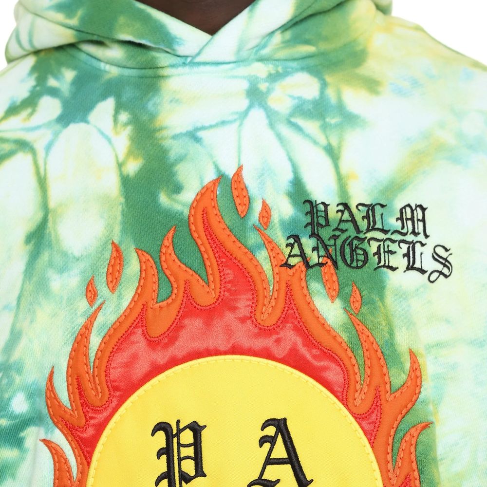 Palm Angels Hoodie Patch Sweatshirt Palm Angels