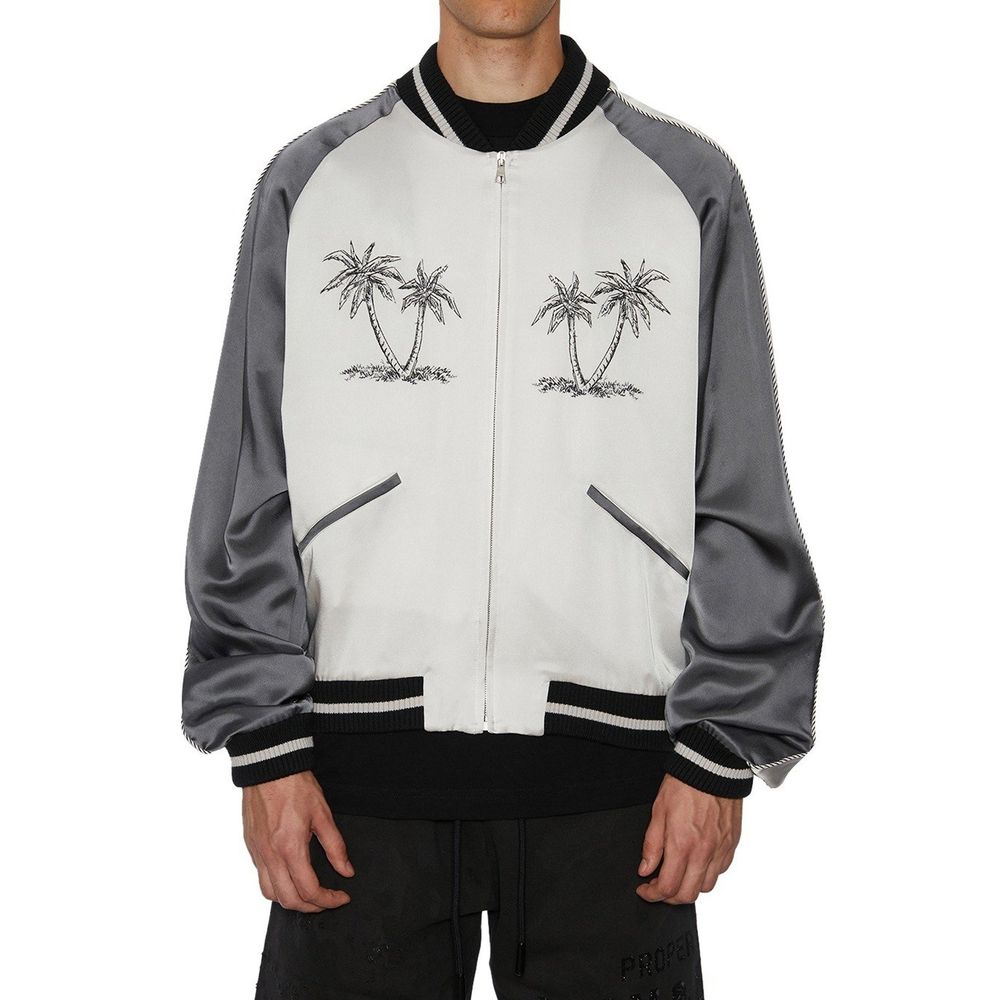 Palm Angels Palms Souvenir Bomber Jacket Palm Angels