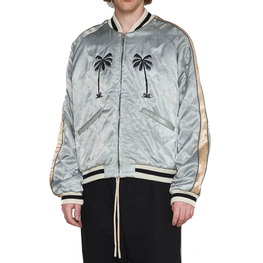 Palm Angels Quilted Logo Jacket Palm Angels