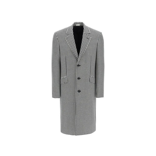 Alexander McQueen Pied-De-Poule Wool Coat Alexander McQueen