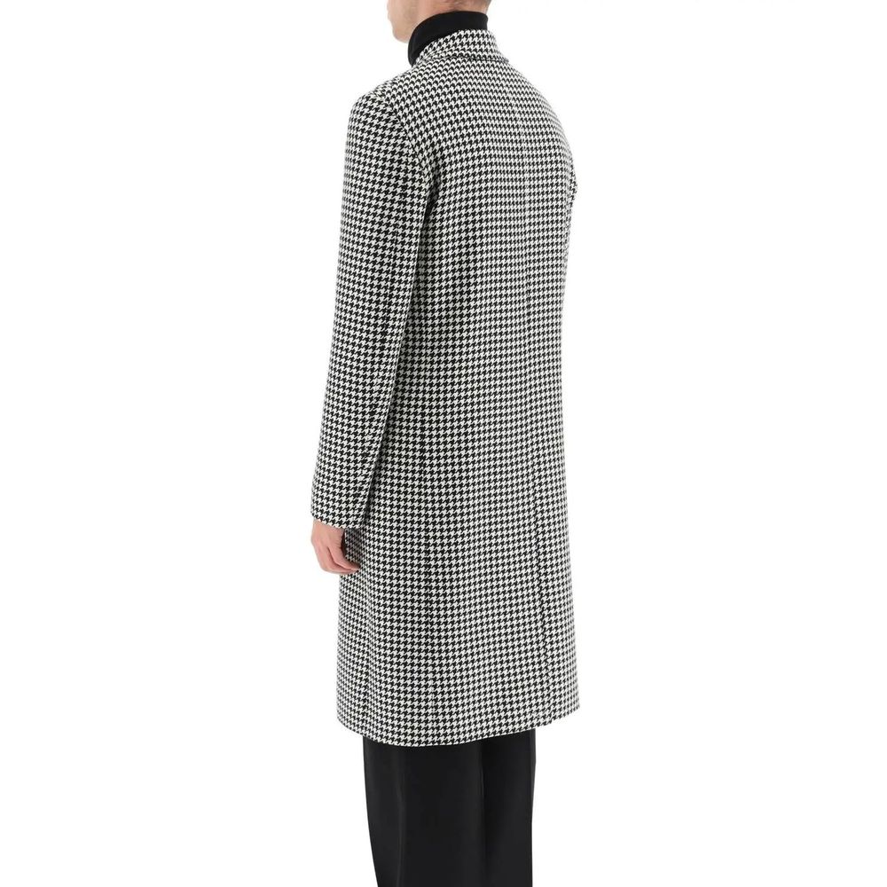 Alexander McQueen Pied-De-Poule Wool Coat Alexander McQueen