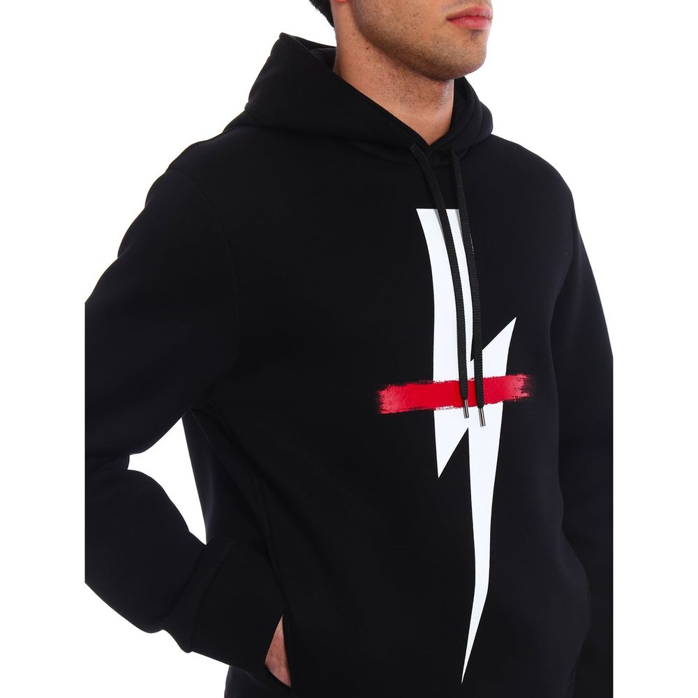 Neil Barrett Logo Hooded Sweatshirt Neil Barrett