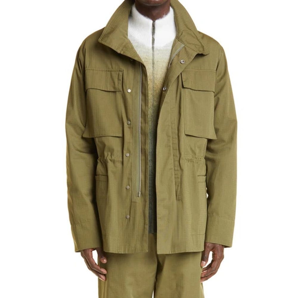 Off-White Arrow Field Cotton Jacket Off-White