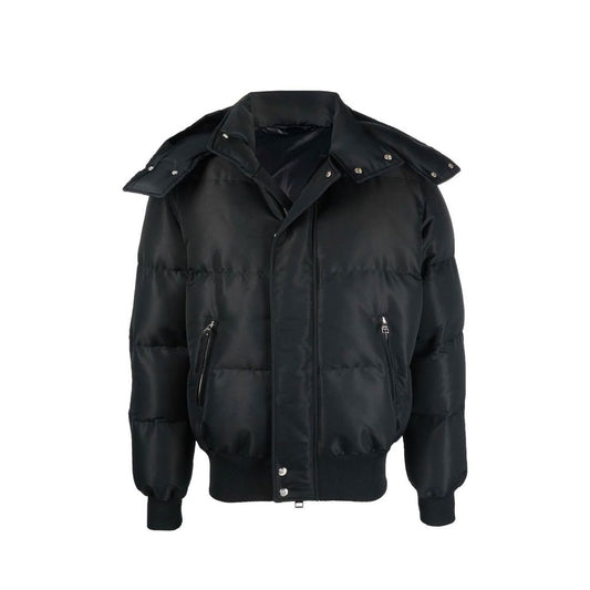 Alexander McQueen Wool Blend Padded Bomber Alexander McQueen