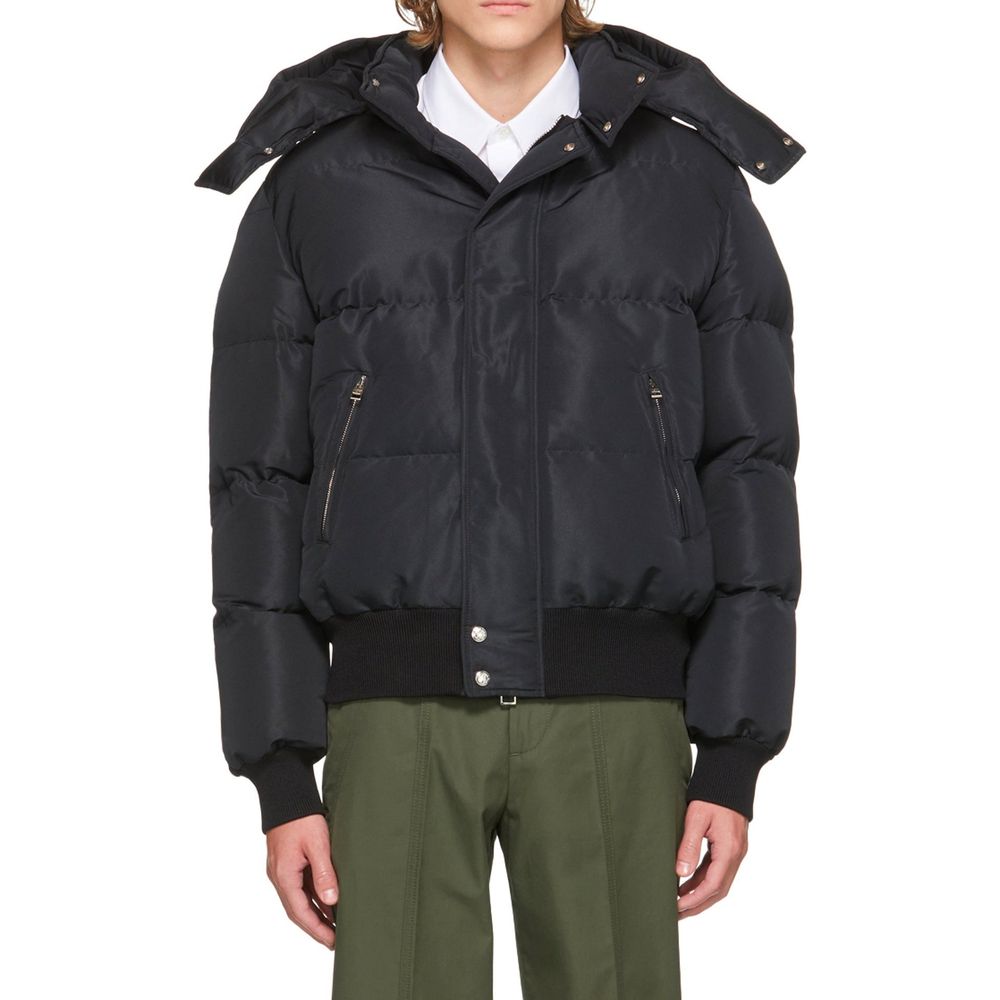 Alexander McQueen Wool Blend Padded Bomber Alexander McQueen