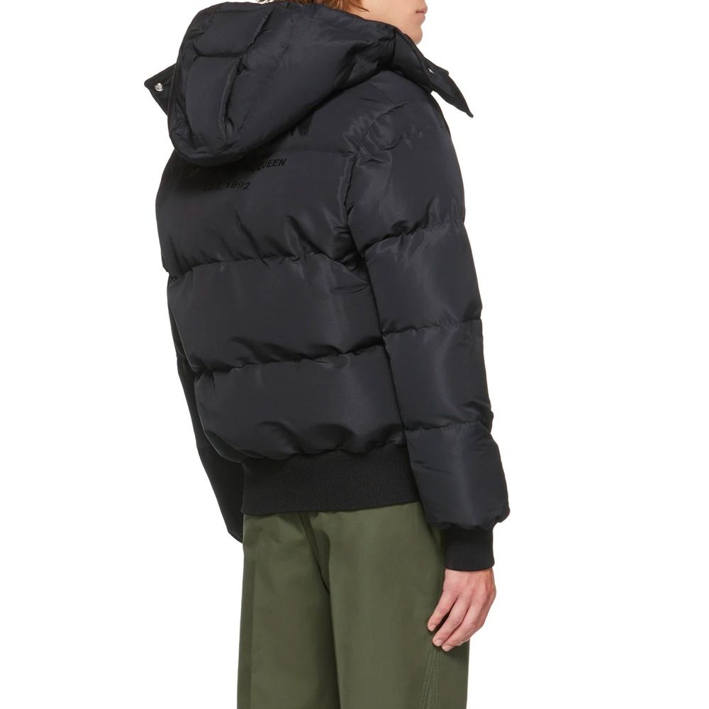Alexander McQueen Wool Blend Padded Bomber Alexander McQueen