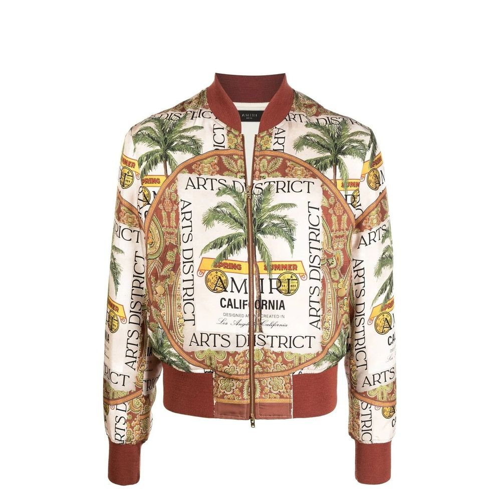 Amiri Printed Silk Jacket Amiri