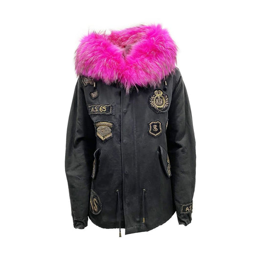 AS65 Canvas Embellished Parka Jacket AS65