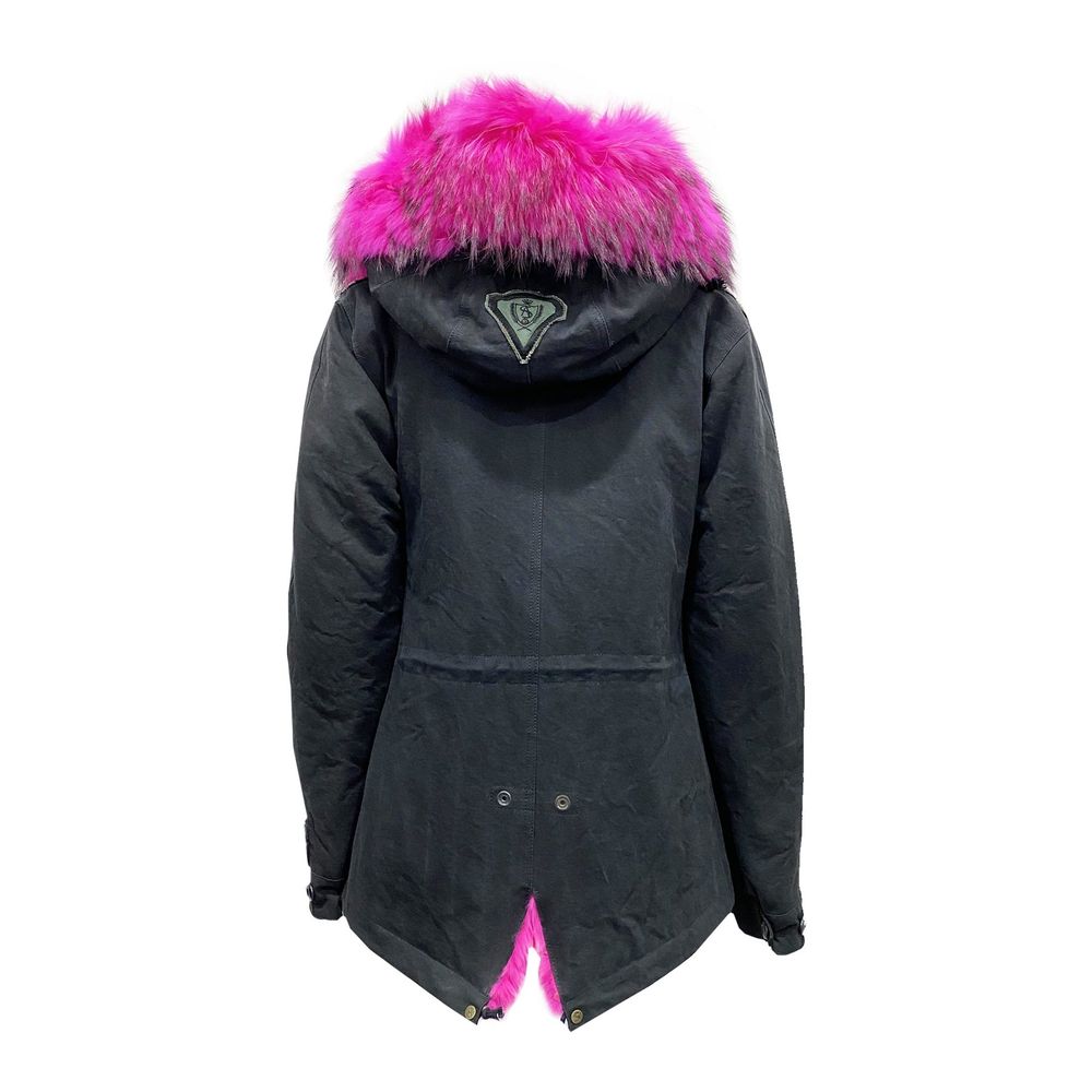 AS65 Canvas Embellished Parka Jacket AS65