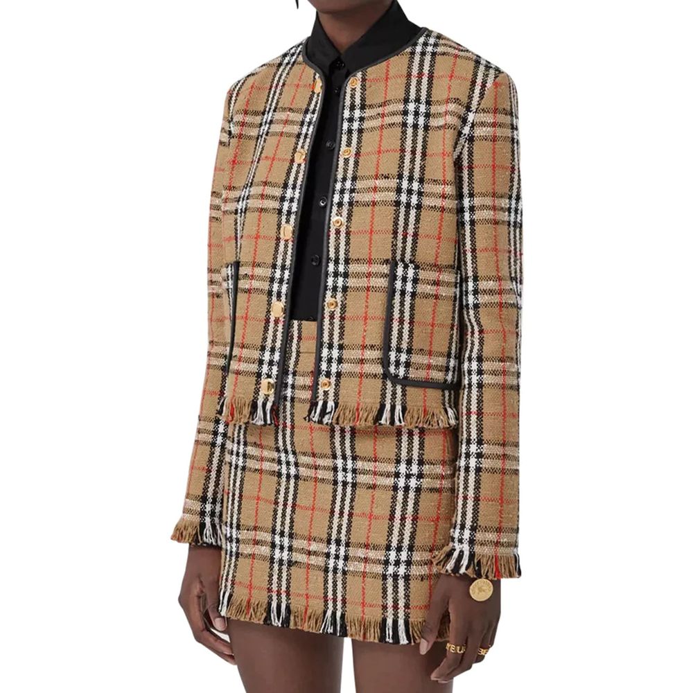 Burberry Vintage Check Motif Jacket Burberry