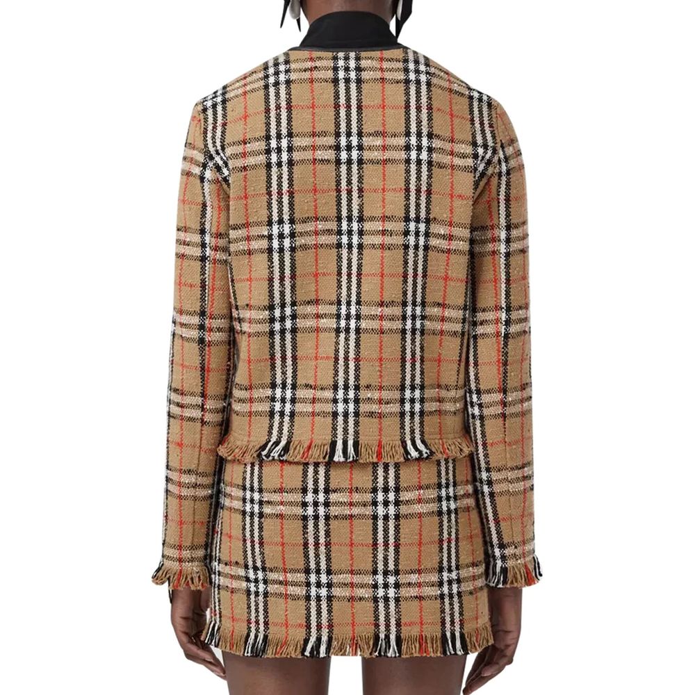 Burberry Vintage Check Motif Jacket Burberry