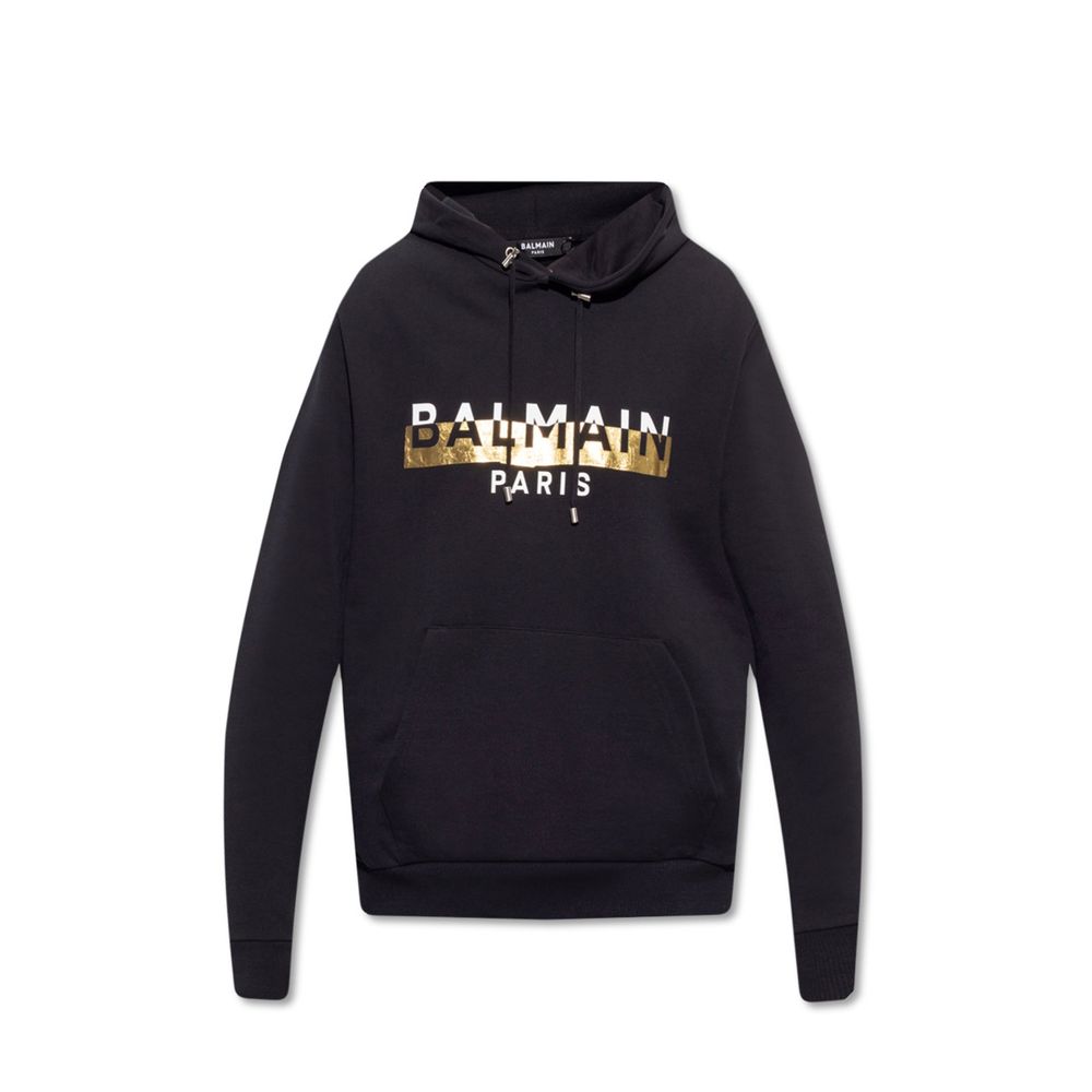 Balmain Logo Hooded Sweatshirt Balmain