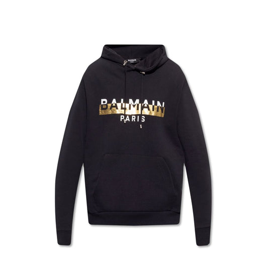 Balmain Logo Hooded Sweatshirt Balmain